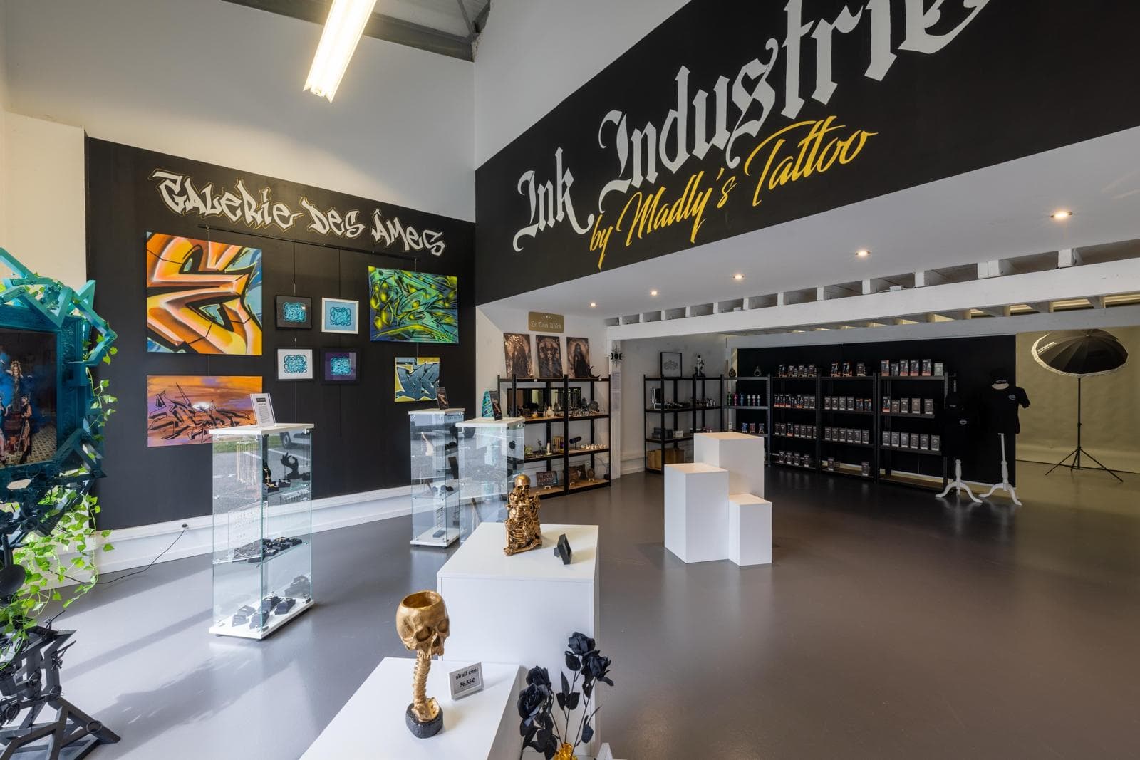 Boutique de tatouages et bodypiercing Inked by Madly's